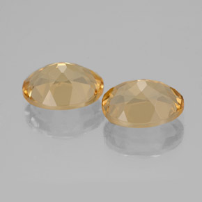 Pedras preciosas de berilo dourado amarelo natural de  ct, corte oval, VVS-VS