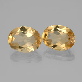 Pedras preciosas de berilo dourado dourado natural de 3,51 ct, corte oval, VS