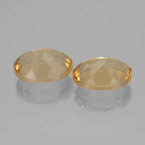 Pedras preciosas de berilo dourado dourado natural de 3,51 ct, corte oval, VS