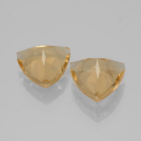Pedras preciosas de Berilo Dourado Amarelo natural de 2.70 ct, Trilhão, VVS-VS