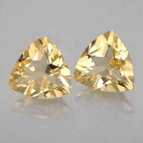 Pedras preciosas de berilo dourado amarelo natural de  ct, trillion, VVS