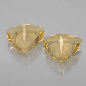 Pedras preciosas de berilo dourado amarelo natural de  ct, trillion, VVS