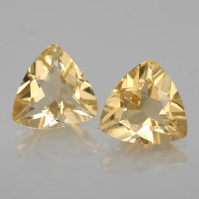 Pedras preciosas de berilo dourado amarelo natural de  ct, trillion, VVS