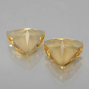 Pedras preciosas de berilo dourado amarelo natural de  ct, trillion, VVS