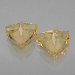 Pedras preciosas de berilo dourado amarelo natural de  ct, trillion, VVS