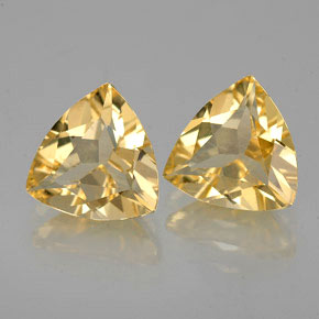Pedras preciosas de berilo dourado amarelo natural de  ct, trillion, VVS