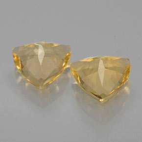 Pedras preciosas de berilo dourado amarelo natural de  ct, trillion, VVS