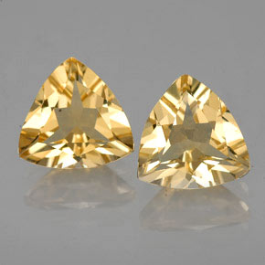 Pedras preciosas de berilo dourado amarelo natural de  ct, trillion, VVS