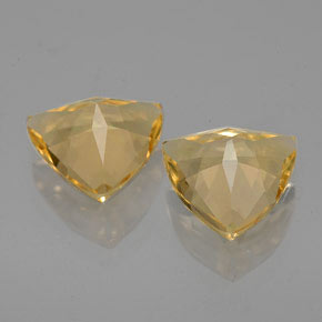 Pedras preciosas de berilo dourado amarelo natural de  ct, trillion, VVS