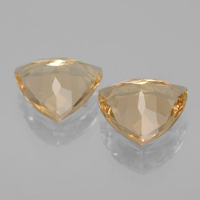 Pedras preciosas de berilo dourado amarelo natural de  ct, trillion, VVS
