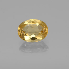 Berilo dourado amarelo natural 1,11ct, corte oval, VVS-VS