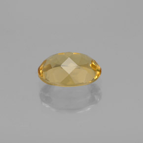 Berilo dourado amarelo natural 1,11ct, corte oval, VVS-VS