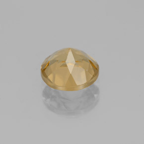 Berilo Dourado Amarelo Natural 1.29ct, Corte Redondo, VVS-VS