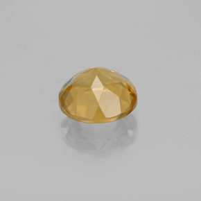 Berilo dourado amarelo natural 1,67ct, corte redondo, VVS-VS
