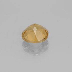 Berilo dourado amarelo natural 1,20ct, corte redondo, VS