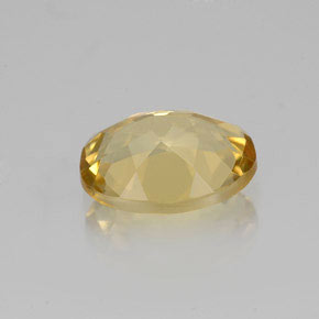 Berilo dourado amarelo natural 1,65ct, corte oval, VS
