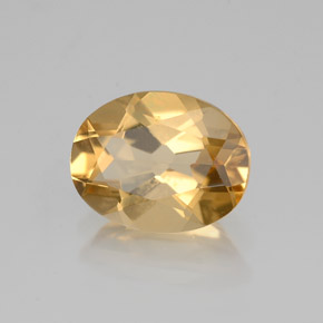 Berilo Dourado Amarelo Natural 1.57ct, Corte Oval, VVS-VS