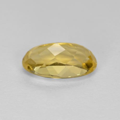 Berilo Dourado Laranja Dourada Natural 1.47ct, Corte Oval, VVS-VS