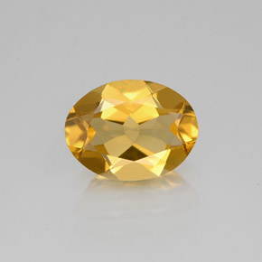 Berilo dourado amarelo natural 1,76ct, corte oval, VVS-VS