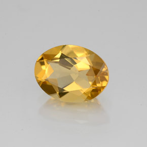 Berilo dourado amarelo natural 1,76ct, corte oval, VVS-VS