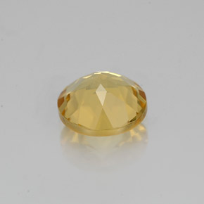 Berilo Dourado Amarelo Natural 1.09ct, Corte Redondo, VVS-VS