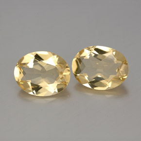 Pedras preciosas de berilo dourado dourado natural de 3,16 ct, corte oval, VVS-VS