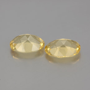 Pedras preciosas de berilo dourado amarelo natural de  ct, corte oval, VVS