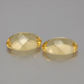 Pedras preciosas de Berilo Dourado Amarelo natural de 3.08 ct, Corte Oval, VVS