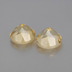 Pedras preciosas de berilo dourado amarelo natural de  ct, corte redondo, VVS-VS