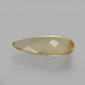Berilo dourado dourado natural 2,66ct, formato de pêra, VS