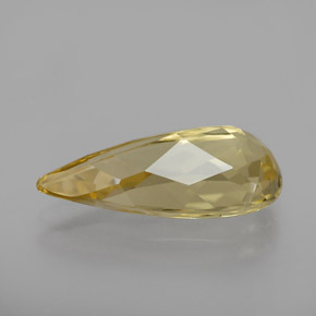 Berilo Dourado Amarelo Natural 2.73ct, Formato de pêra, VVS