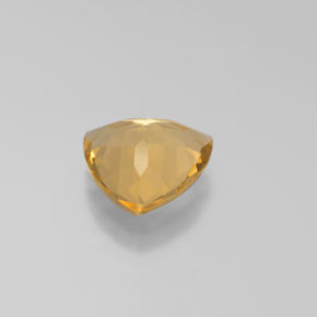 Berilo dourado amarelo natural 2,61ct, trillion, VVS