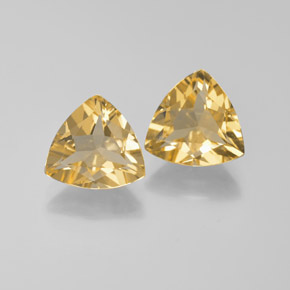Pedras preciosas de berilo dourado amarelo natural de  ct, trillion, VVS