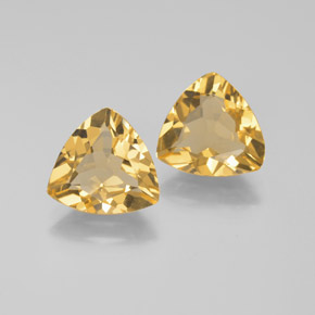 Pedras preciosas de berilo dourado amarelo natural de  ct, trillion, VVS
