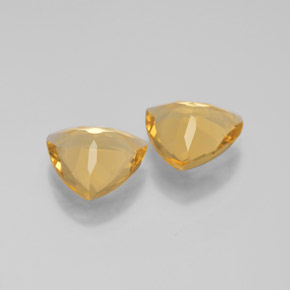 Pedras preciosas de berilo dourado amarelo natural de  ct, trillion, VVS