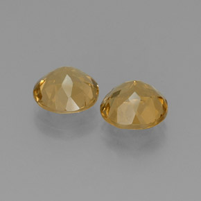 Pedras preciosas de berilo dourado amarelo natural de  ct, corte redondo, VS