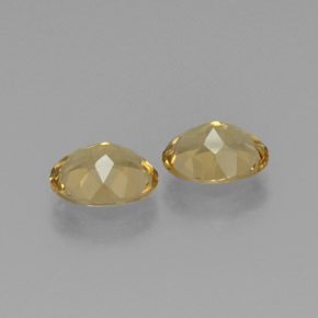 Pedras preciosas de berilo dourado amarelo natural de  ct, corte oval, VVS
