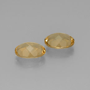 Pedras preciosas de berilo dourado amarelo natural de  ct, corte oval, VVS