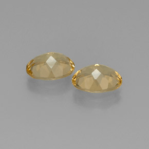 Pedras preciosas de berilo dourado amarelo natural de 4,35 ct, corte oval, VVS-VS