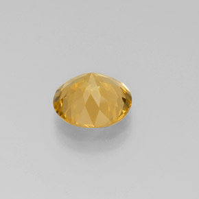 Berilo dourado amarelo natural 2,85ct, corte redondo, VVS