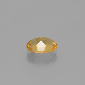 Berilo dourado amarelo natural 1,60ct, corte oval, VVS-VS