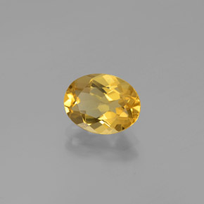 Berilo dourado dourado natural 1,62ct, corte oval, VVS-VS