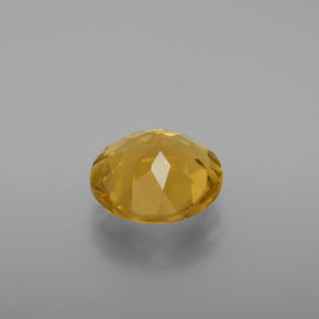 Berilo dourado amarelo natural 3,29ct, corte redondo, VVS-VS