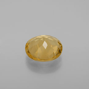 Berilo dourado amarelo natural 2,98ct, corte redondo, VS
