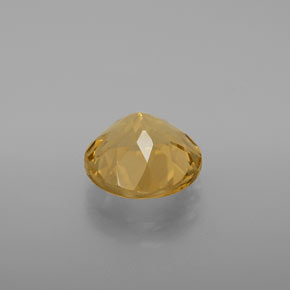 Berilo dourado amarelo natural 3,44ct, corte redondo, VVS-VS