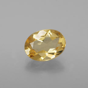 Berilo dourado dourado natural 1,35ct, corte oval, VVS-VS