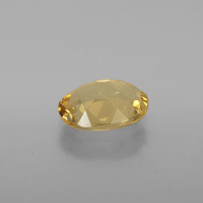 Berilo dourado dourado natural 1,35ct, corte oval, VVS-VS