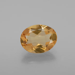 Berilo dourado dourado natural 1,46ct, corte oval, VVS-VS
