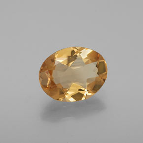 Berilo dourado dourado natural 1,46ct, corte oval, VVS-VS