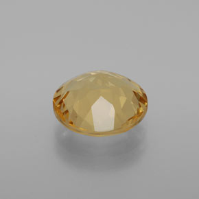 Berilo dourado amarelo natural 3,20ct, corte redondo, VVS